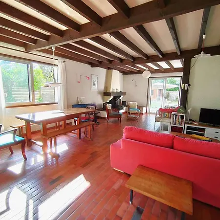 Calme Avec Terrasse Proche Ocean, Wifi - Fr-1-736-46 빌라